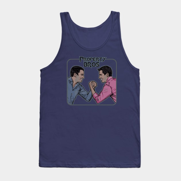 Property Bros with dots Tank Top by FanboyMuseum